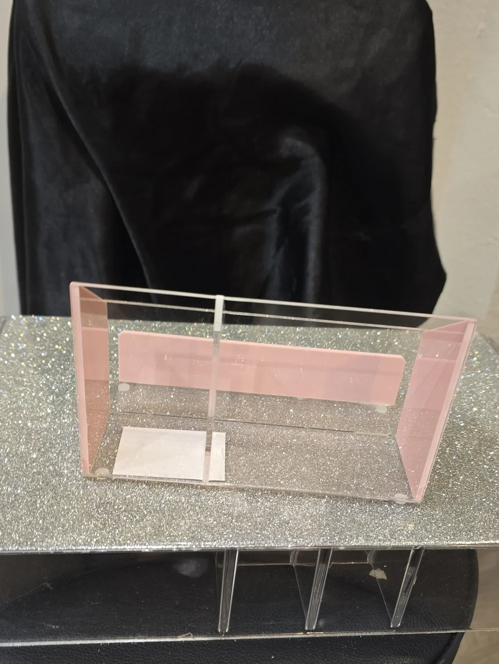 RealSpace Acrylic Desk Organizer- Pink
